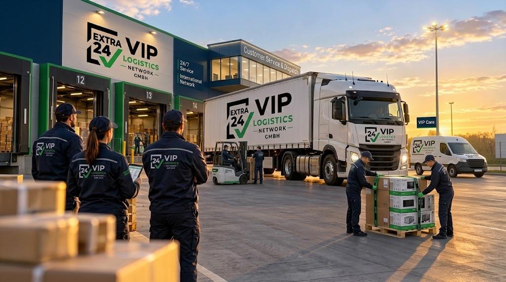 Fleet of EXTRA24 VIP Logistics Network GmbH