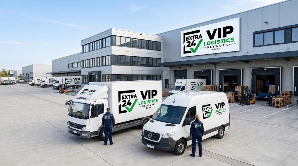 Fleet of EXTRA24 VIP Logistics Network GmbH
