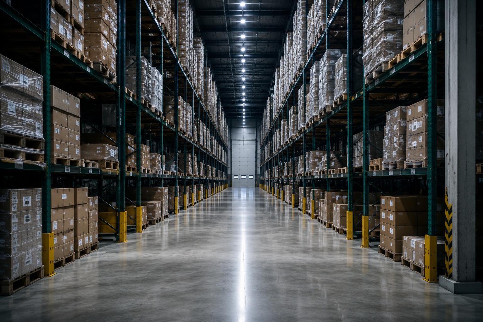 Sichere und strukturierte Lagerung bei 24 VIP Logistics Network GmbH